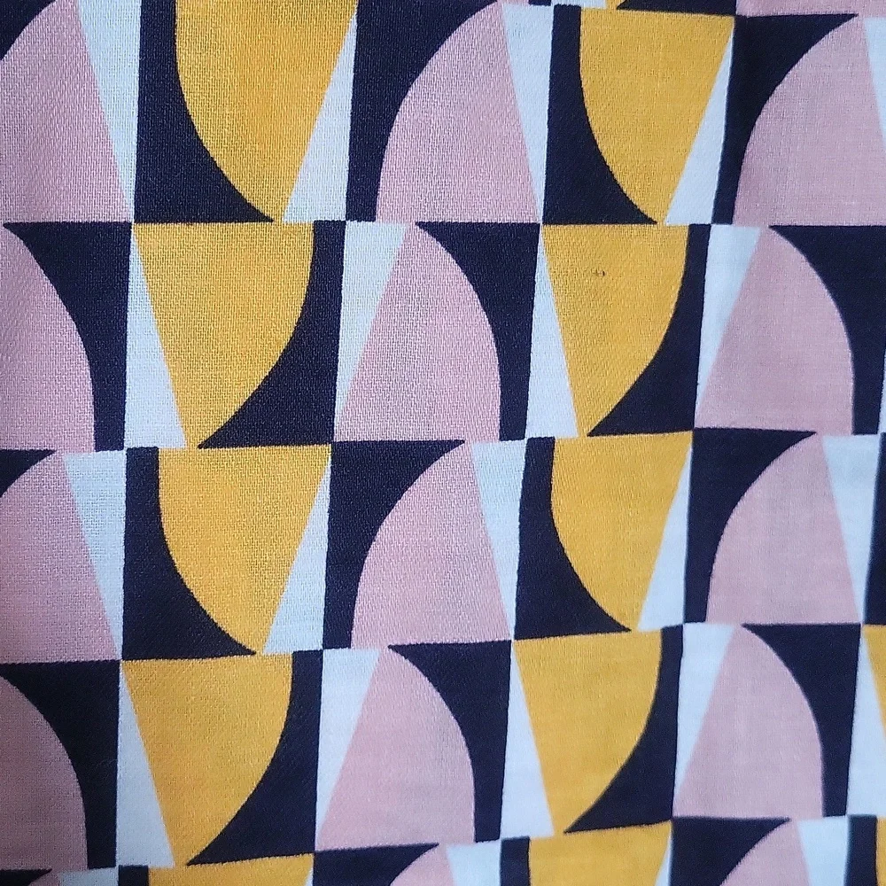 Banana Republic Geometric Mini Dress Size 12 - Picture 3 of 3
